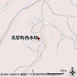 岡山県井原市美星町西水砂852周辺の地図
