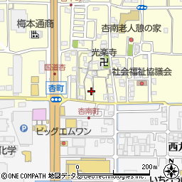 奈良県奈良市杏町130周辺の地図