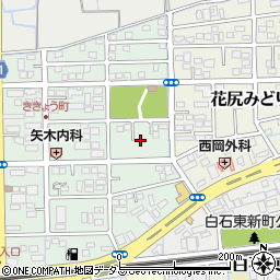 岡山県岡山市北区花尻ききょう町11周辺の地図