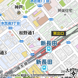 ワコーレ新長田駅前Ｓ－Ｐｒｉｍｅ周辺の地図