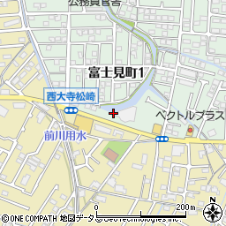ほっかほっか亭　松崎店周辺の地図