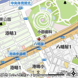 中阪歯科医院周辺の地図