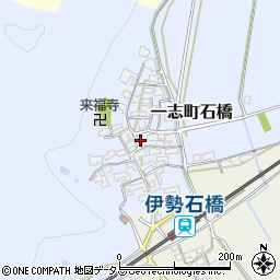 三重県津市一志町石橋254周辺の地図