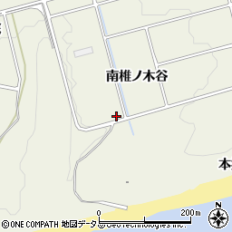 愛知県豊橋市伊古部町南椎ノ木谷周辺の地図