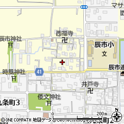 奈良県奈良市杏町12周辺の地図