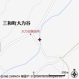 広島県三次市三和町大力谷522周辺の地図