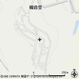愛知県豊橋市東赤沢町観音堂周辺の地図