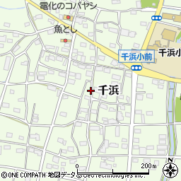 静岡県掛川市千浜5131-1周辺の地図