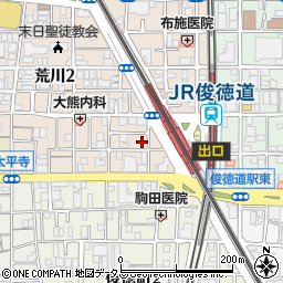 大里神具店周辺の地図