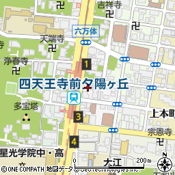 グラン・ピア四天王寺周辺の地図