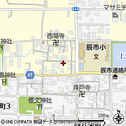 奈良県奈良市杏町8周辺の地図