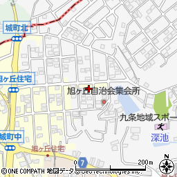 奈良県大和郡山市城町1681周辺の地図