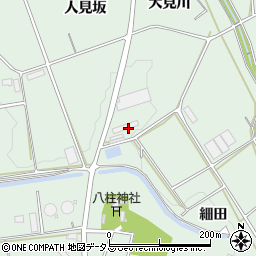 愛知県豊橋市城下町（大見川）周辺の地図
