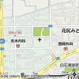 岡山県岡山市北区花尻ききょう町周辺の地図