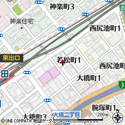 グランメール新長田周辺の地図