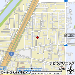 岡山県岡山市東区西大寺中野113周辺の地図