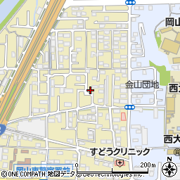 岡山県岡山市東区西大寺中野119-4周辺の地図