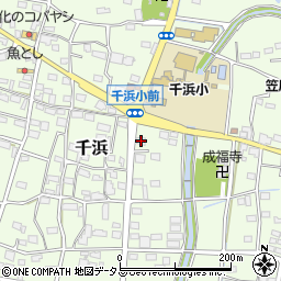 静岡県掛川市千浜5844周辺の地図