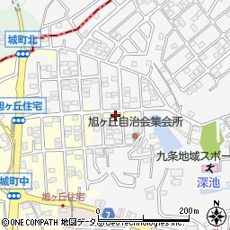 奈良県大和郡山市城町1681-112周辺の地図