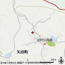 奈良県大和郡山市矢田町1720周辺の地図