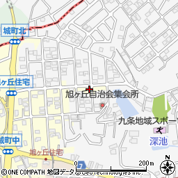 奈良県大和郡山市城町1681-113周辺の地図