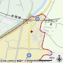 岡山県岡山市東区西大寺射越45周辺の地図