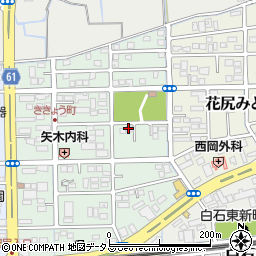 岡山県岡山市北区花尻ききょう町11-109周辺の地図