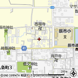 奈良県奈良市杏町15周辺の地図