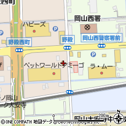 岡山県岡山市北区野殿西町415周辺の地図