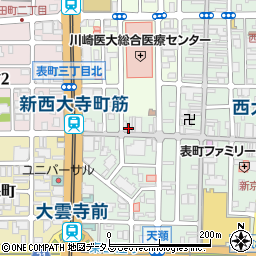 田辺糸店周辺の地図