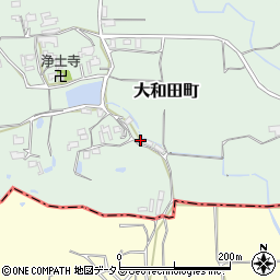 奈良県奈良市大和田町240-2周辺の地図