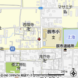 奈良県奈良市杏町18周辺の地図