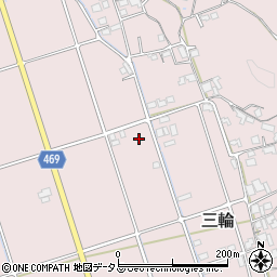 岡山県総社市三輪227周辺の地図