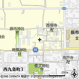 奈良県奈良市杏町36周辺の地図