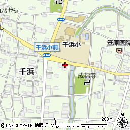 静岡県掛川市千浜5826周辺の地図