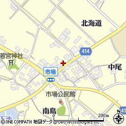 愛知県田原市神戸町北海道130周辺の地図