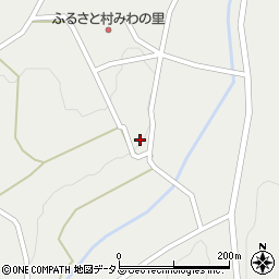 広島県三次市三和町上板木734周辺の地図