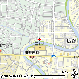 岡山県岡山市東区広谷674-19周辺の地図