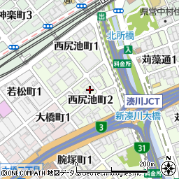 兵庫韓国商工会議所周辺の地図