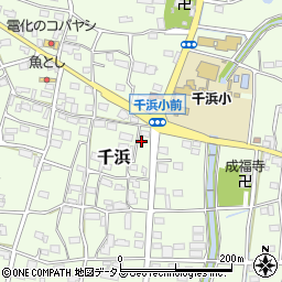 静岡県掛川市千浜5100-1周辺の地図