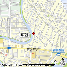 岡山県岡山市東区広谷465-7周辺の地図