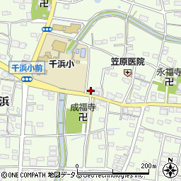 静岡県掛川市千浜5948周辺の地図