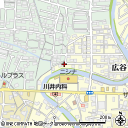 岡山県岡山市東区広谷674周辺の地図