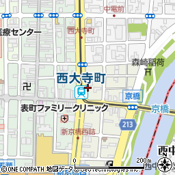 下津井港周辺の地図