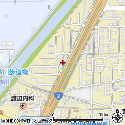 岡山県岡山市東区西大寺中野91周辺の地図