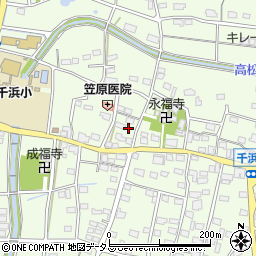 静岡県掛川市千浜6177-3周辺の地図