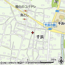 静岡県掛川市千浜5119周辺の地図