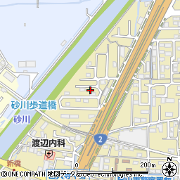 岡山県岡山市東区西大寺中野58周辺の地図