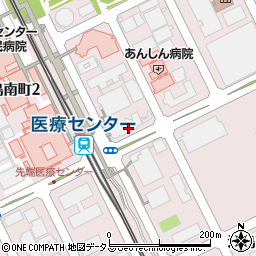 神戸キメックセンタービル展望ロビー周辺の地図