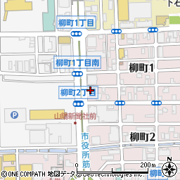 株式会社岡山柳町ビルヂング周辺の地図